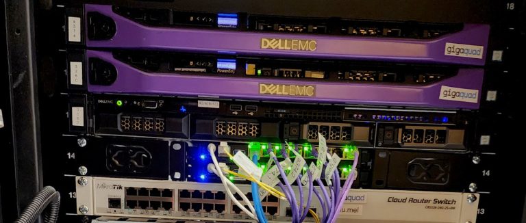 gigaquad rack close up