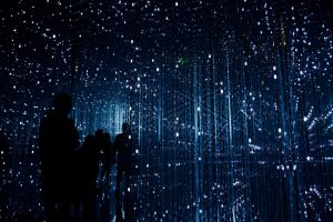 infinity room blue